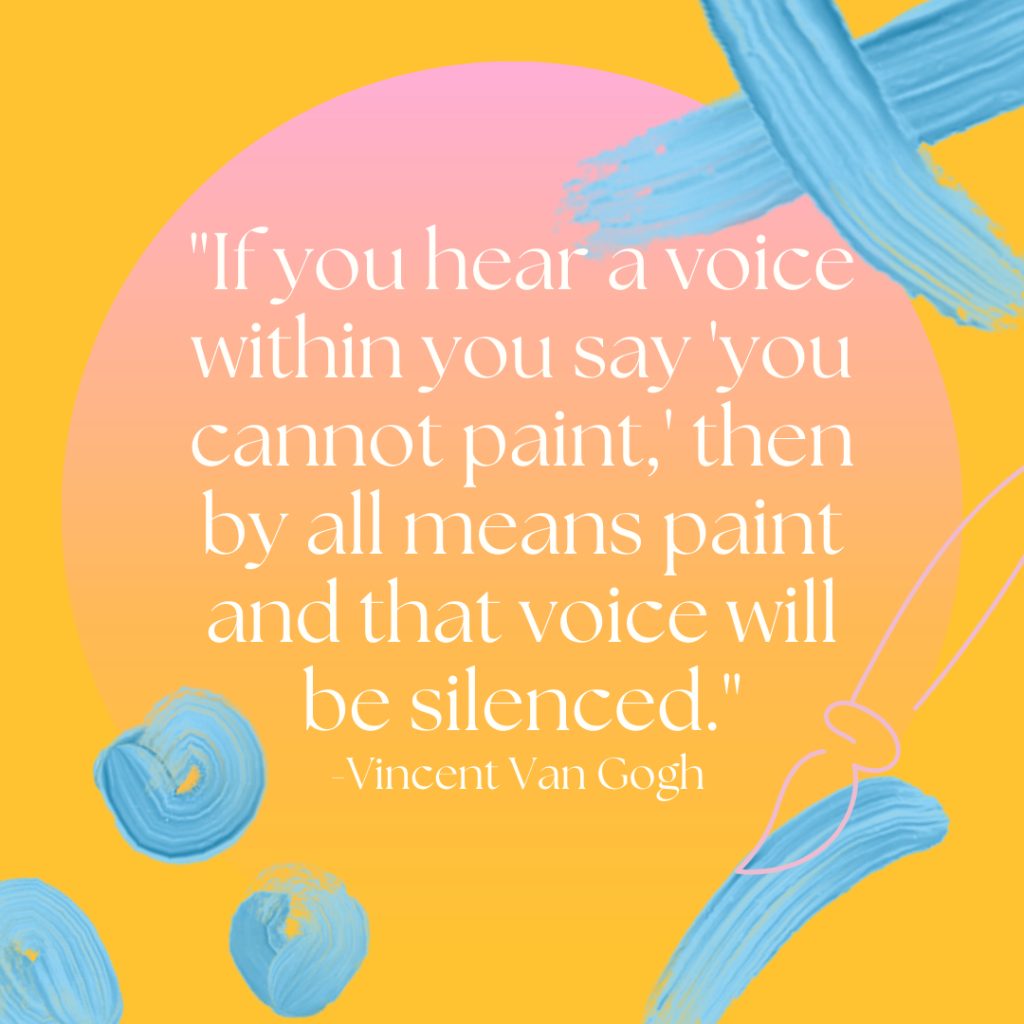 Quote from Vincent Van Gogh
