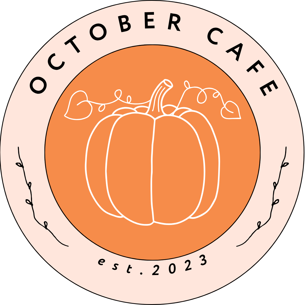 October Cafe logo